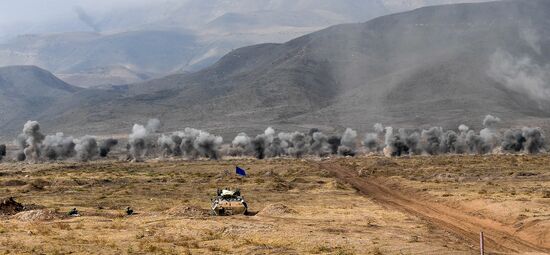 CSTO military exercise in Tajikistan