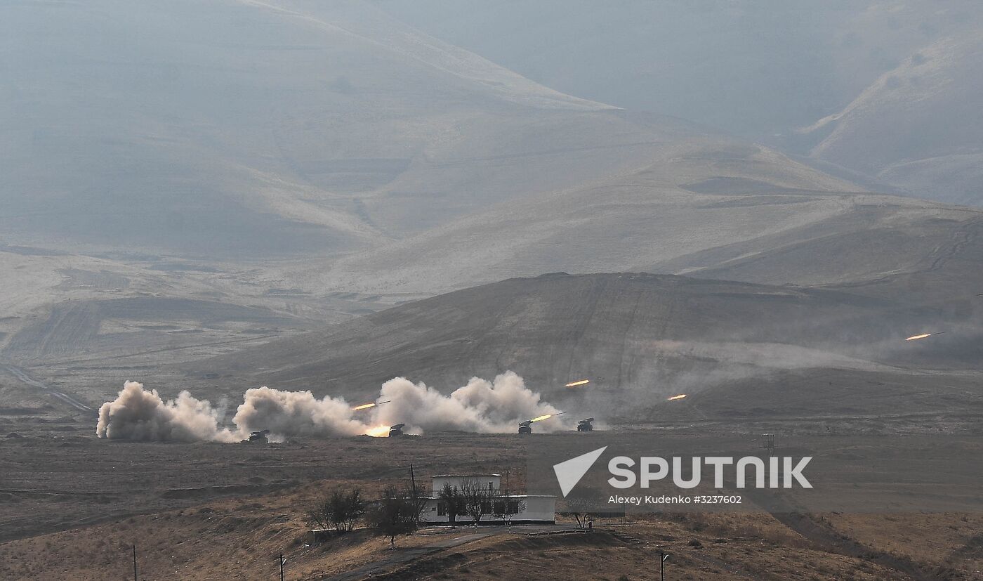 CSTO military exercise in Tajikistan