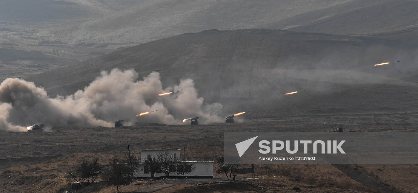 CSTO military exercise in Tajikistan