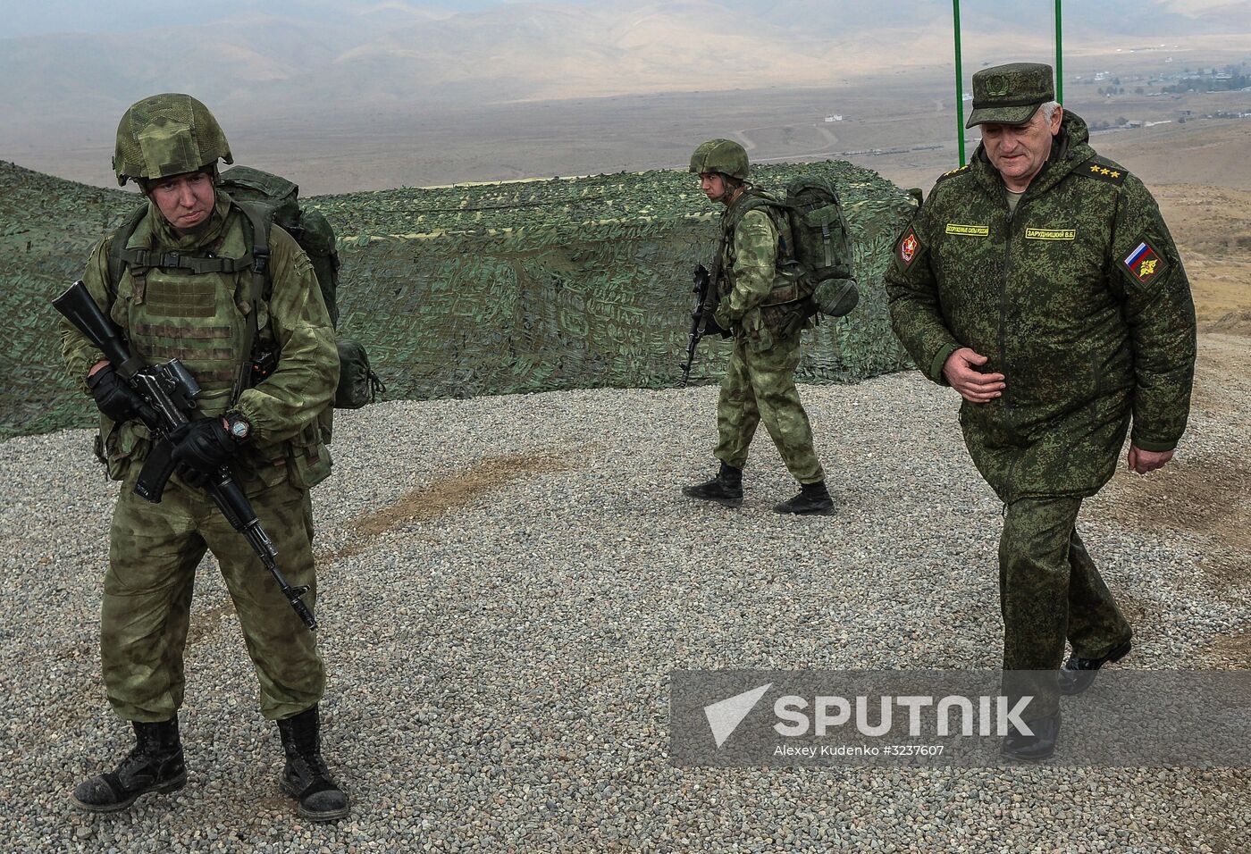 CSTO military exercise in Tajikistan