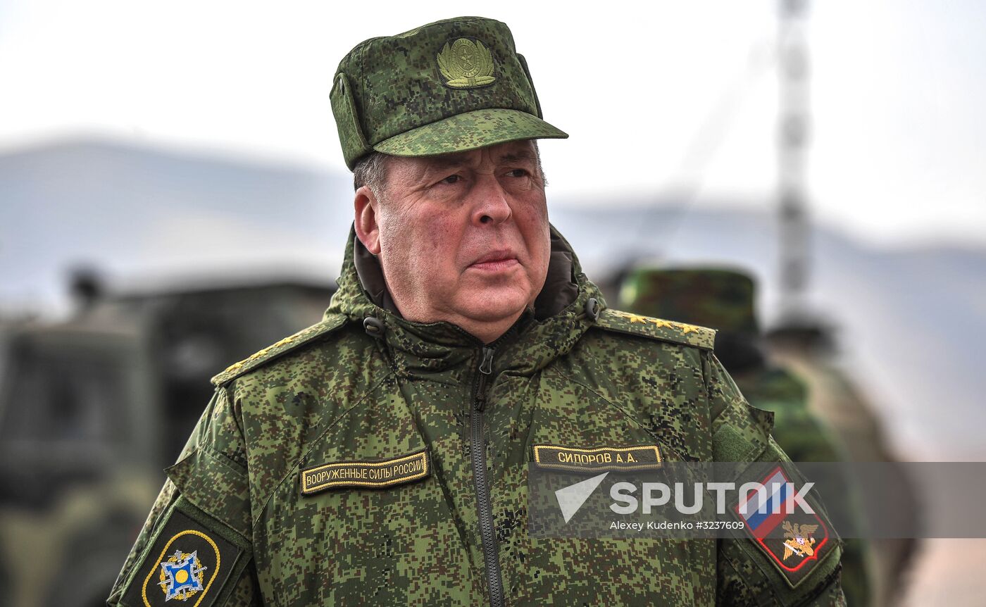 CSTO military exercise in Tajikistan
