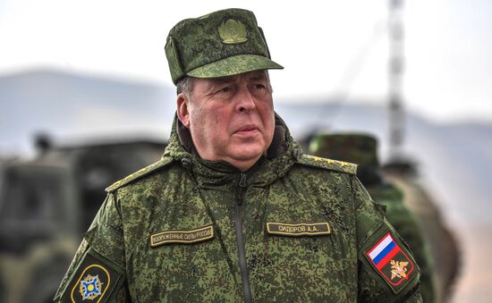 CSTO military exercise in Tajikistan