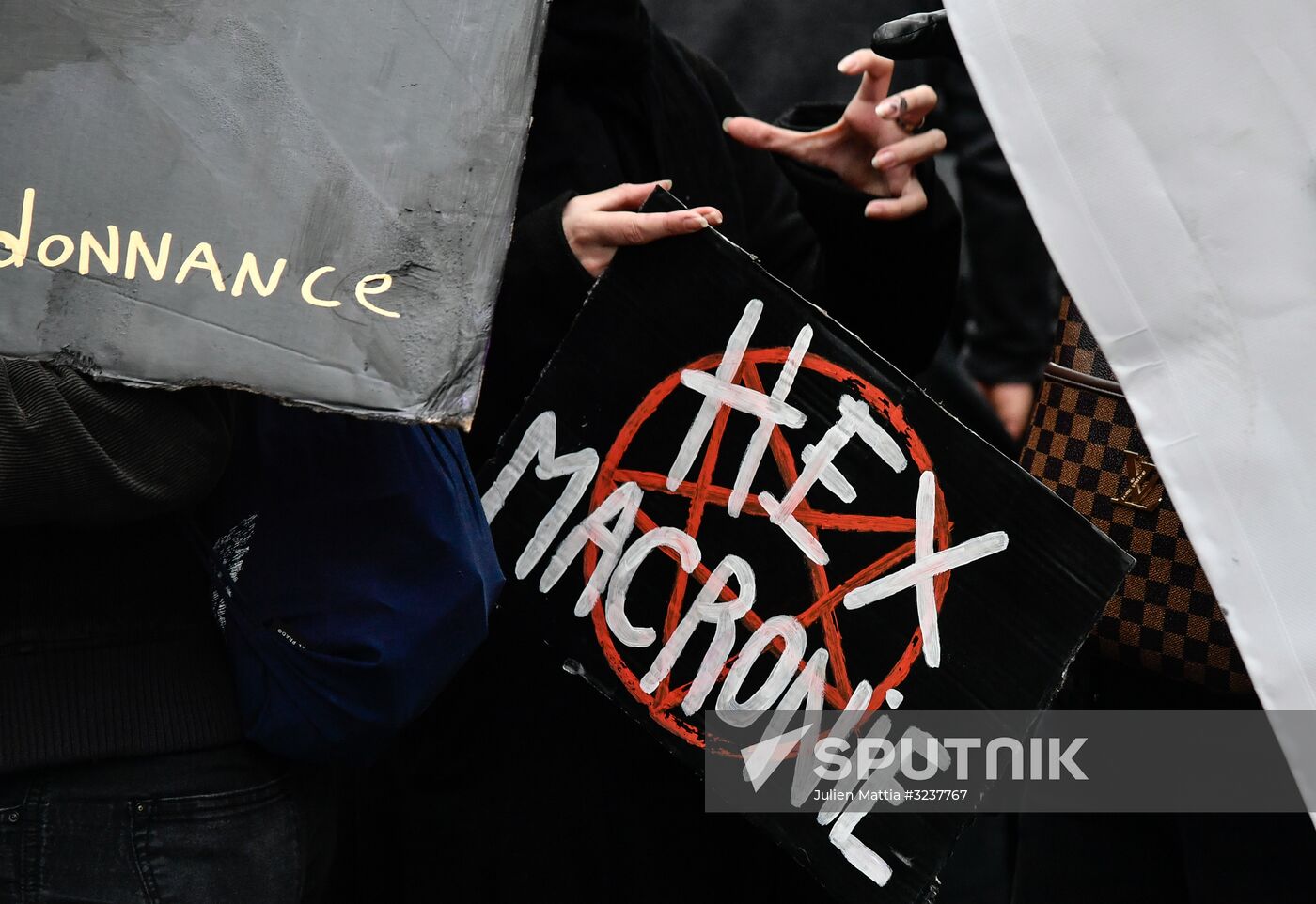 Labour Protest in Paris