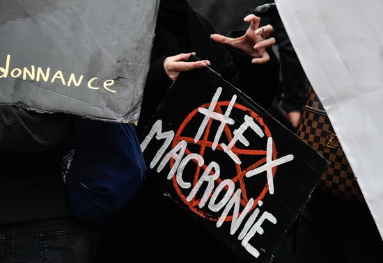 Labour Protest in Paris