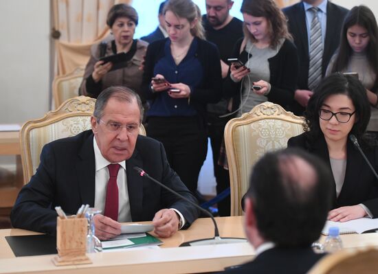 Foreign Minister Sergei Lavrov meets with Mexican counterpart, Dr. Luis Videgaray Caso