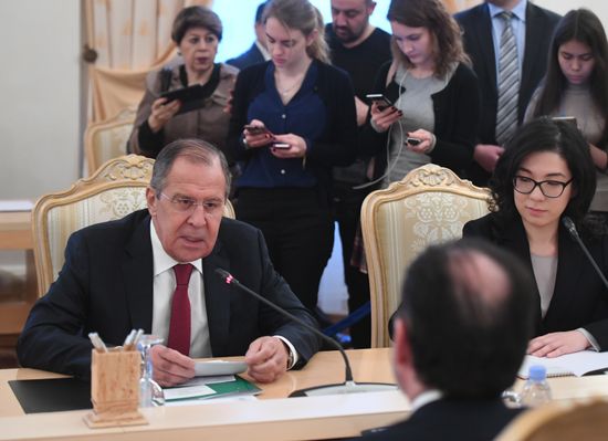 Foreign Minister Sergei Lavrov meets with Mexican counterpart, Dr. Luis Videgaray Caso