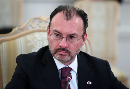 Foreign Minister Sergei Lavrov meets with Mexican counterpart, Dr. Luis Videgaray Caso