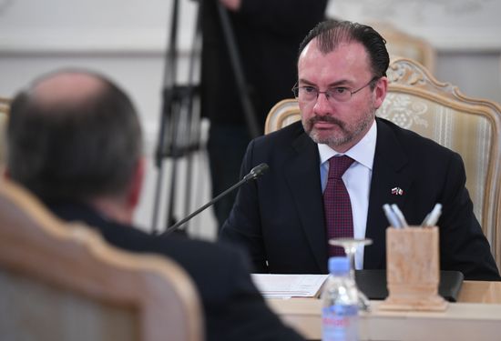 Foreign Minister Sergei Lavrov meets with Mexican counterpart, Dr. Luis Videgaray Caso