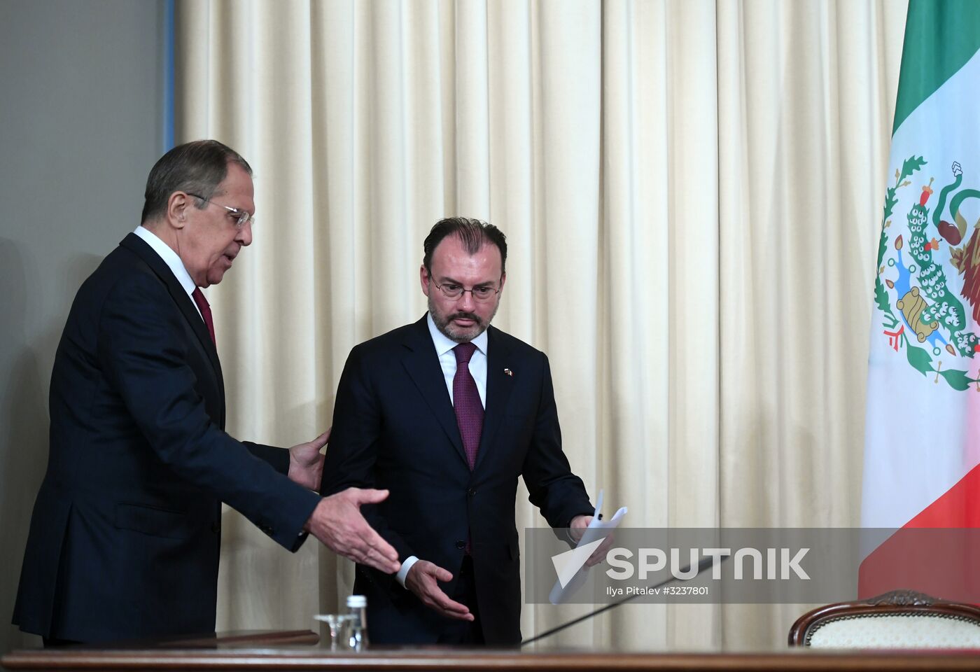 Foreign Minister Sergei Lavrov meets with Mexican counterpart, Dr. Luis Videgaray Caso