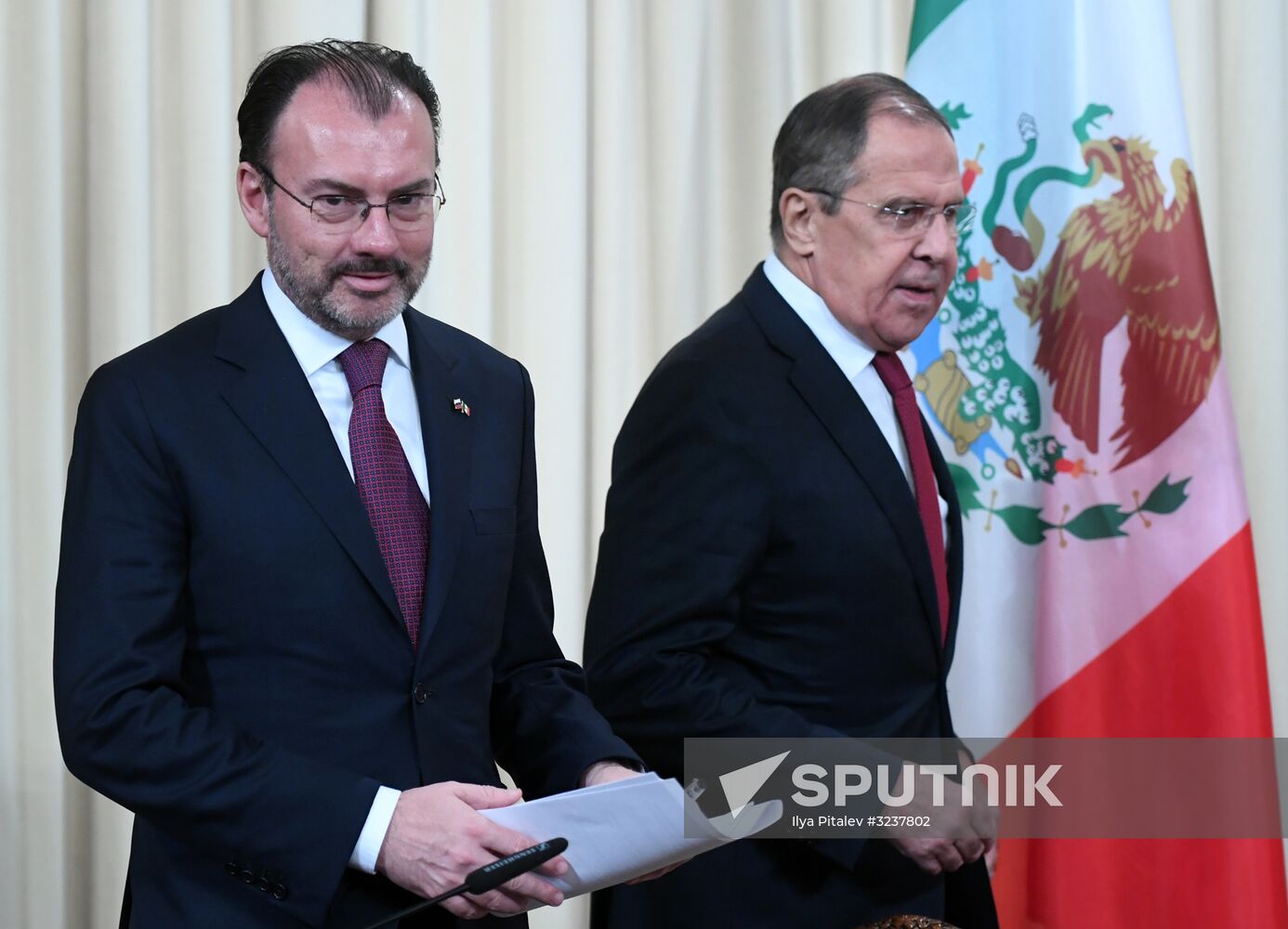 Foreign Minister Sergei Lavrov meets with Mexican counterpart, Dr. Luis Videgaray Caso