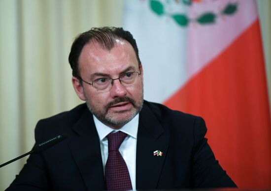 Foreign Minister Sergei Lavrov meets with Mexican counterpart, Dr. Luis Videgaray Caso