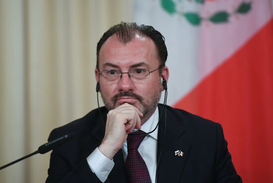 Foreign Minister Sergei Lavrov meets with Mexican counterpart, Dr. Luis Videgaray Caso