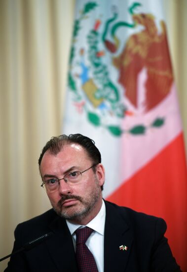 Foreign Minister Sergei Lavrov meets with Mexican counterpart, Dr. Luis Videgaray Caso