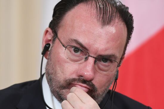 Foreign Minister Sergei Lavrov meets with Mexican counterpart, Dr. Luis Videgaray Caso