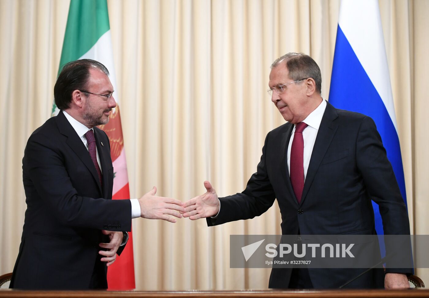 Foreign Minister Sergei Lavrov meets with Mexican counterpart, Dr. Luis Videgaray Caso