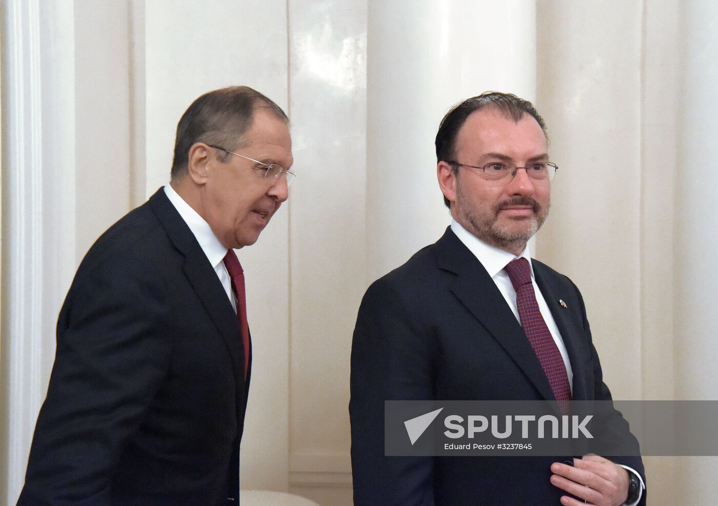 Foreign Minister Sergei Lavrov meets with Mexican counterpart, Dr. Luis Videgaray Caso