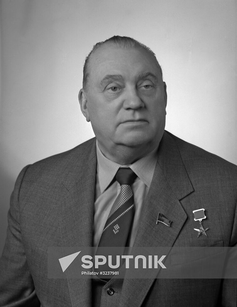 USSR Finance Minister Vasily Garbuzov