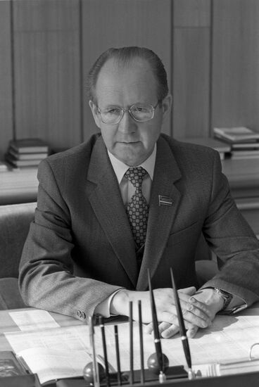 Lithuanian SSR Supreme Council Presidium Secretary Jonas Gureckas