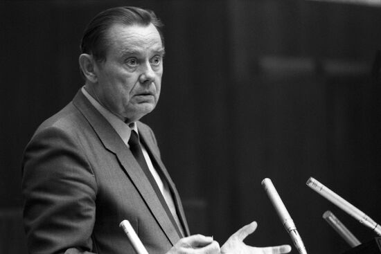 USSR Sports Committee Chairman Marat Gramov