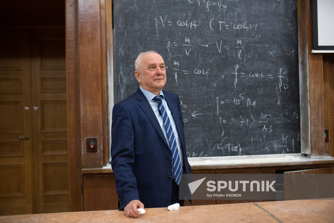 Dean of Lomonosov MSU Faculty of Physics Nikolai Sysoyev