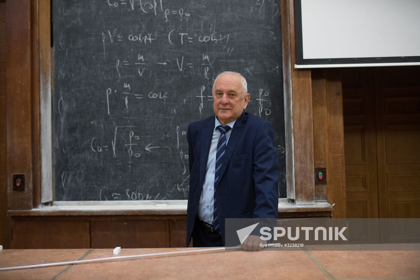Dean of Lomonosov MSU Faculty of Physics Nikolai Sysoyev