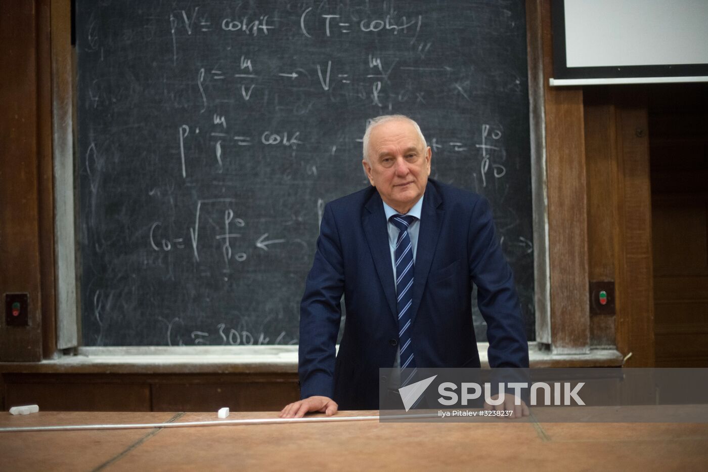 Dean of Lomonosov MSU Faculty of Physics Nikolai Sysoyev