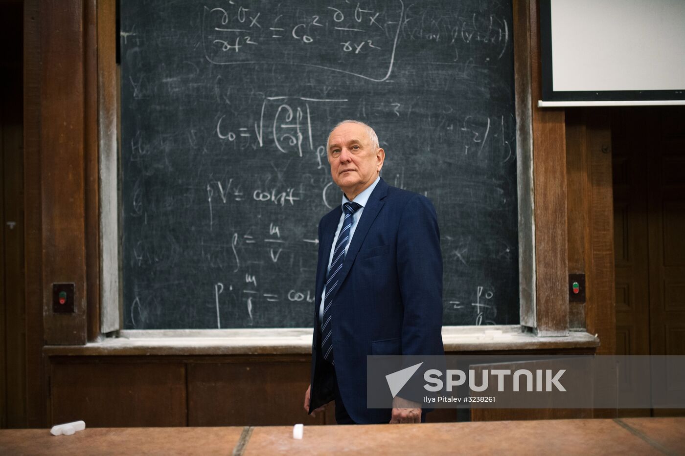 Dean of Lomonosov MSU Faculty of Physics Nikolai Sysoyev