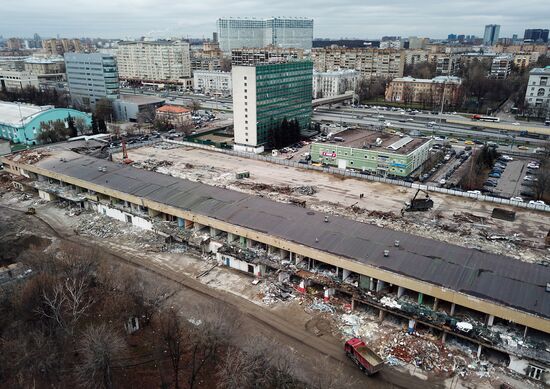 Moscow Air Terminal demolished