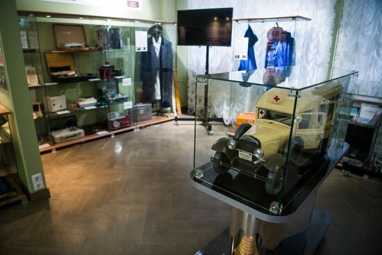 Puchkov emergency medical assistance station at work in Moscow