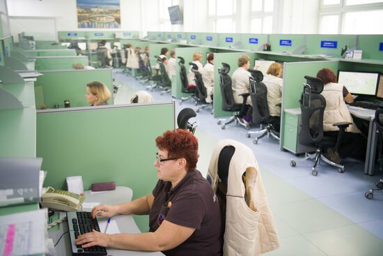 Puchkov emergency medical assistance station at work in Moscow