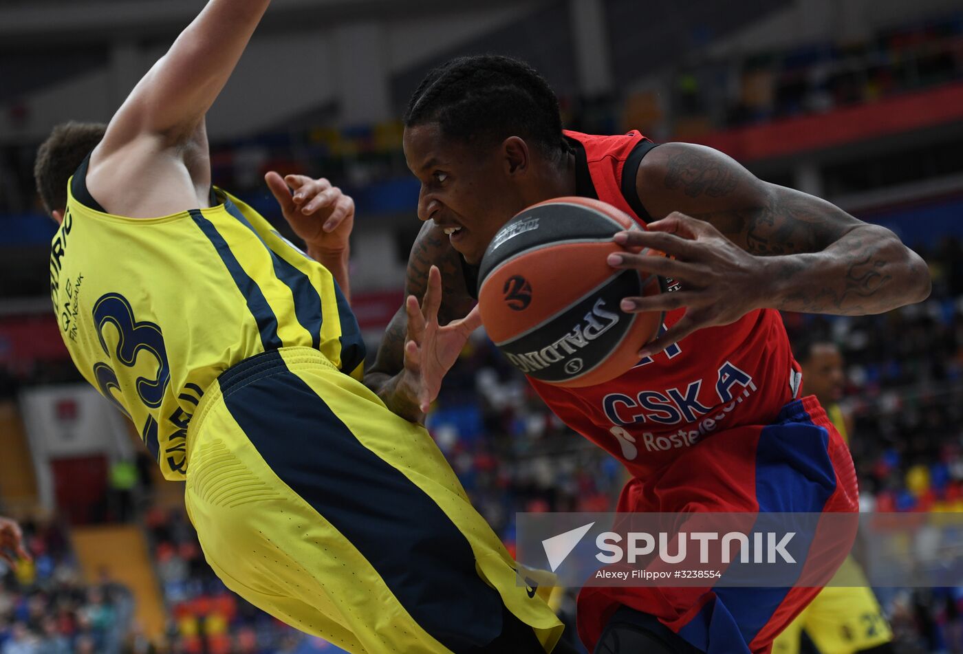 Basketball. Euroleague. CSKA vs. Fenerbahce