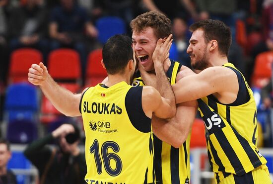 Basketball. Euroleague. CSKA vs. Fenerbahce