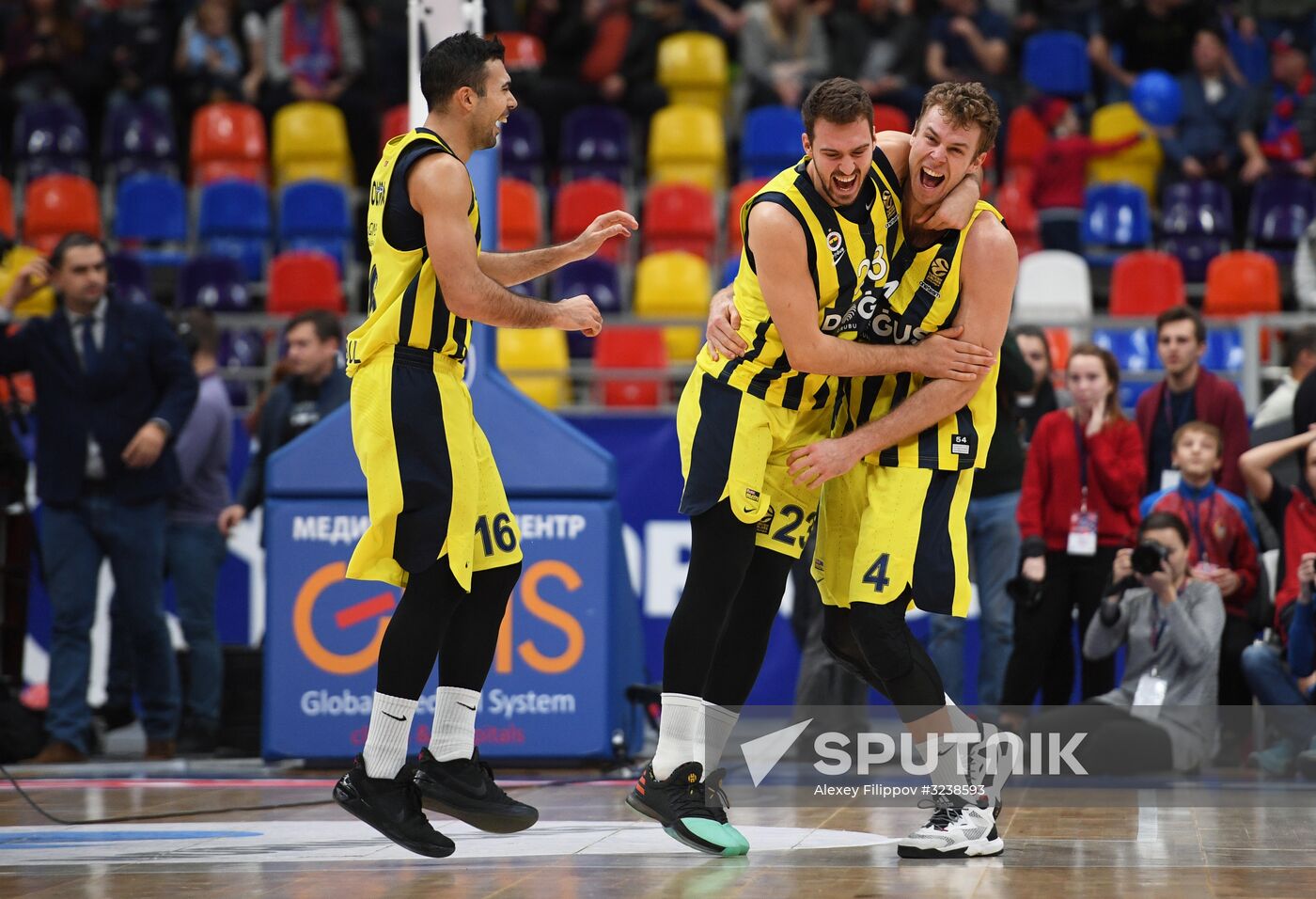 Basketball. Euroleague. CSKA vs. Fenerbahce