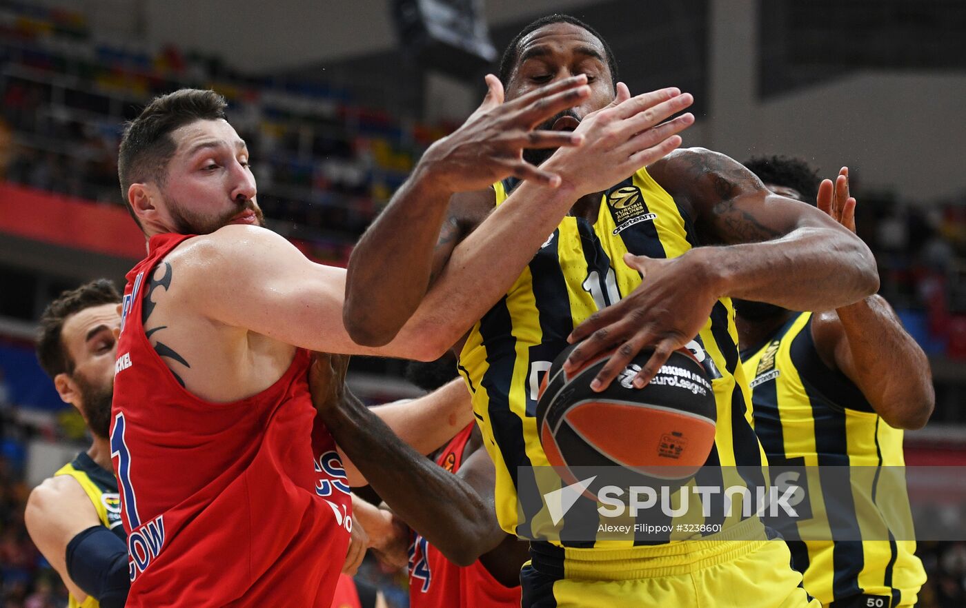 Basketball. Euroleague. CSKA vs. Fenerbahce