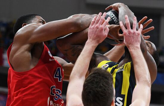Basketball. Euroleague. CSKA vs. Fenerbahce