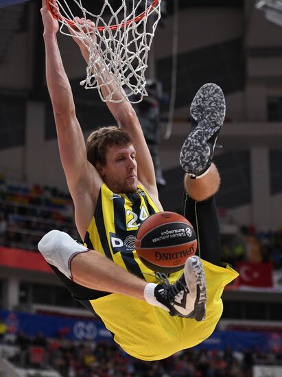 Basketball. Euroleague. CSKA vs. Fenerbahce
