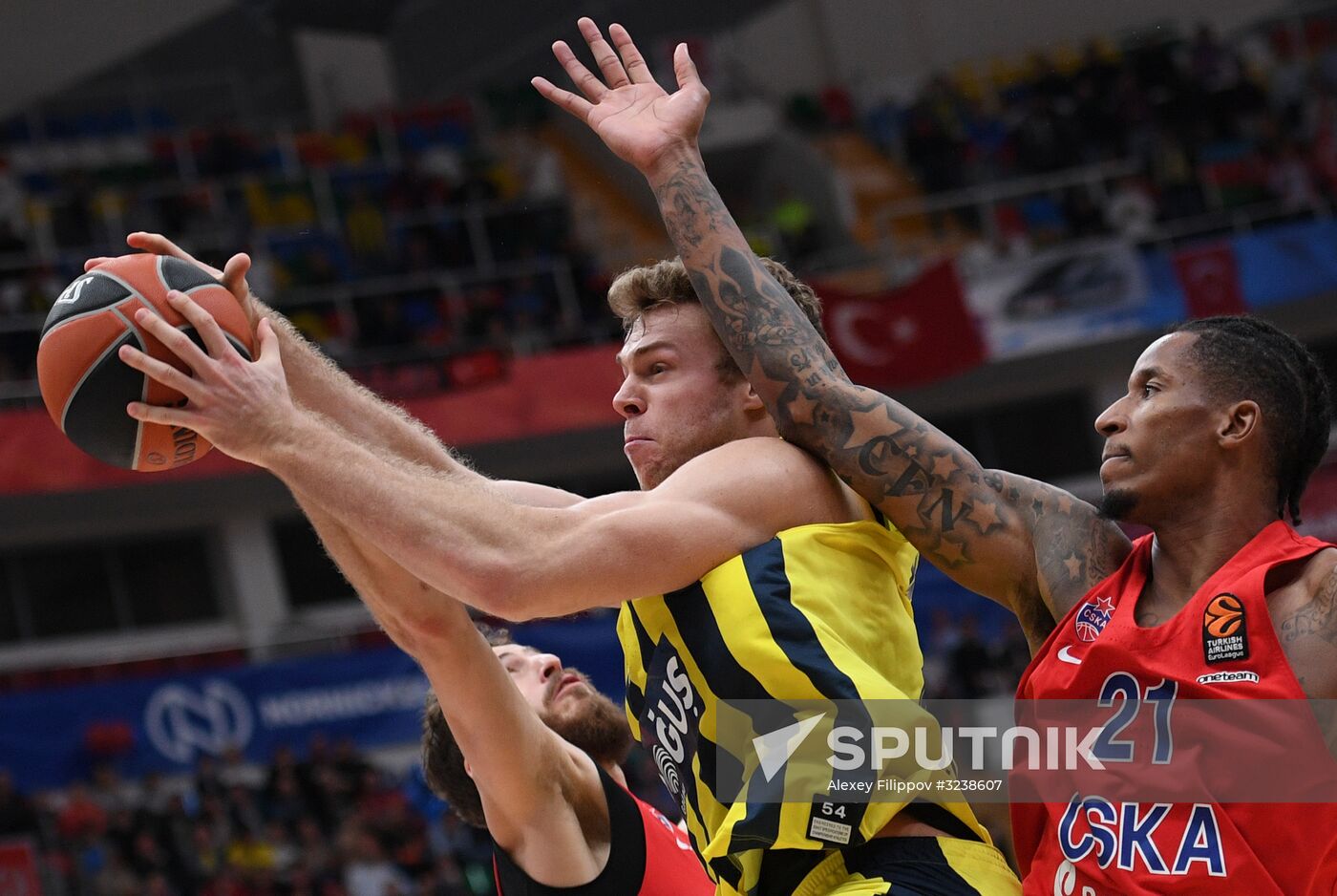 Basketball. Euroleague. CSKA vs. Fenerbahce