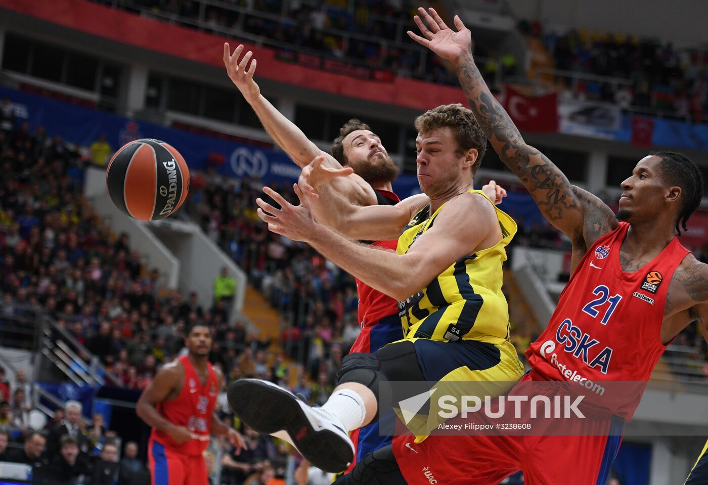 Basketball. Euroleague. CSKA vs. Fenerbahce