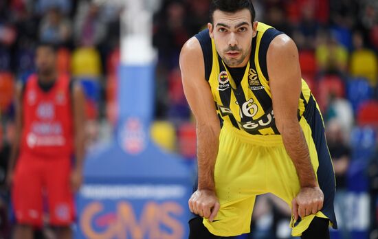 Basketball. Euroleague. CSKA vs. Fenerbahce