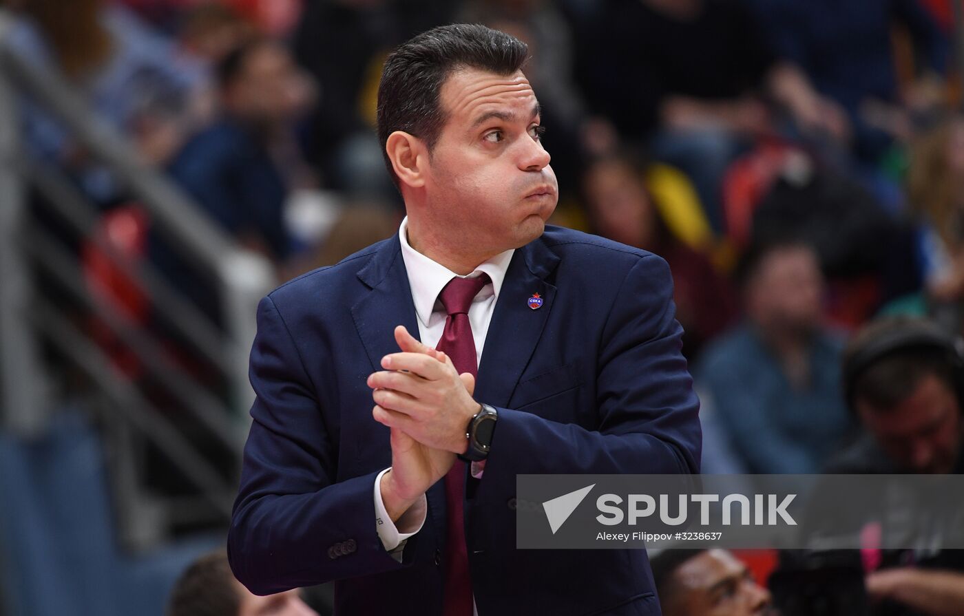 Basketball. Euroleague. CSKA vs. Fenerbahce