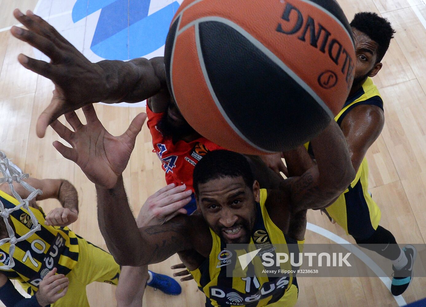Basketball. Euroleague. CSKA vs. Fenerbahce