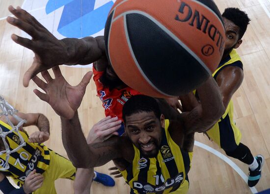 Basketball. Euroleague. CSKA vs. Fenerbahce