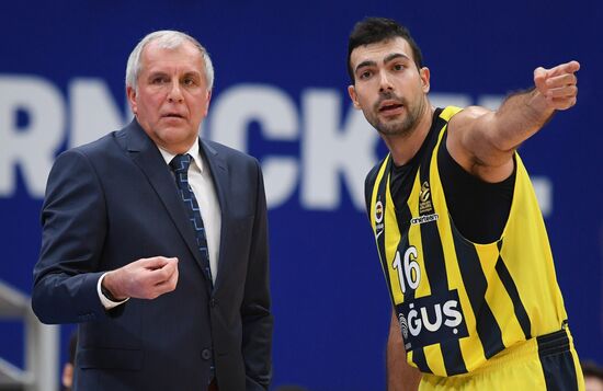 Basketball. Euroleague. CSKA vs. Fenerbahce