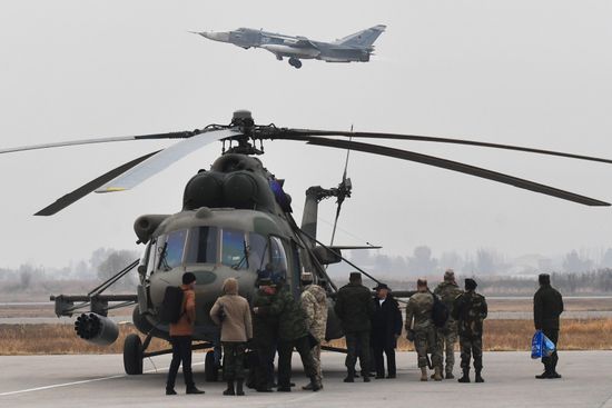 CSTO drill in Tajikistan
