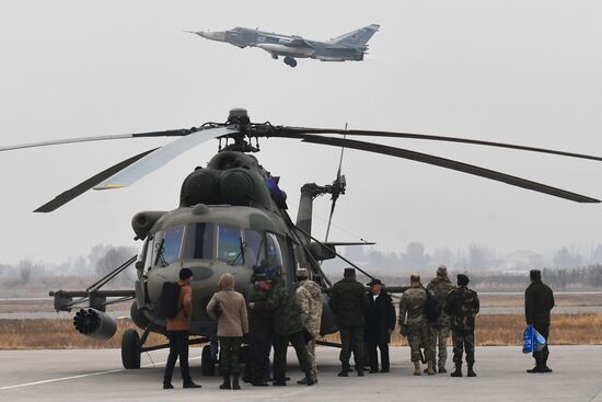 CSTO drill in Tajikistan