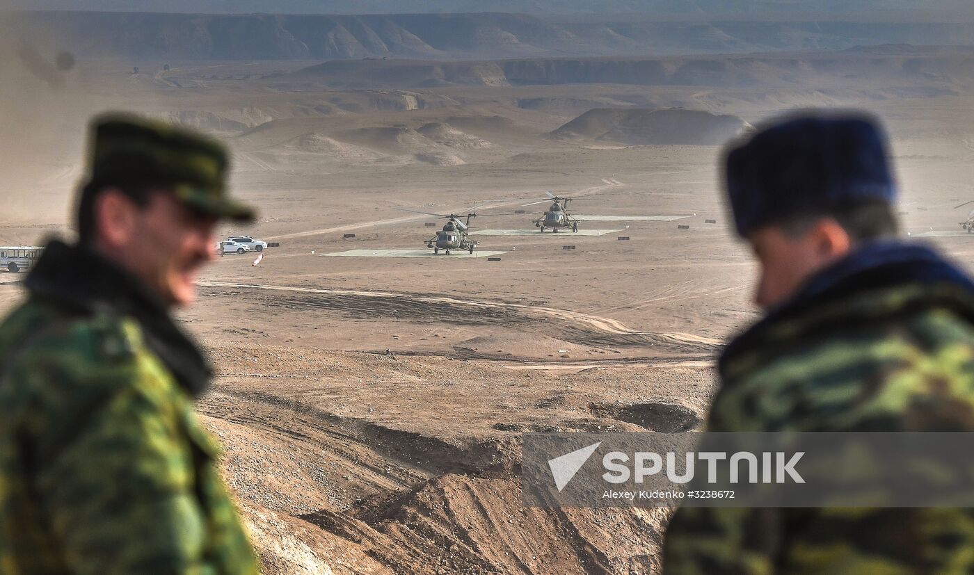 CSTO drill in Tajikistan