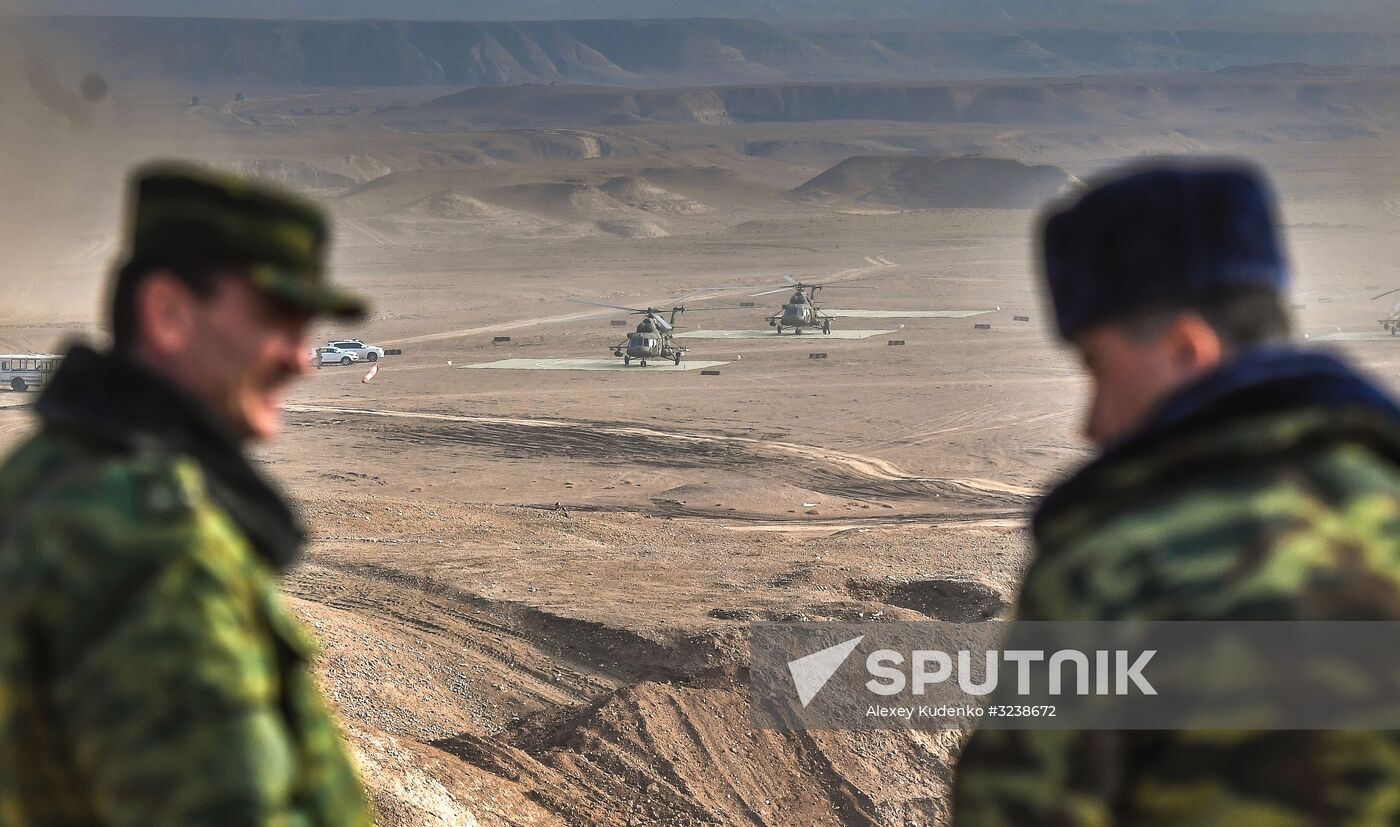 CSTO drill in Tajikistan