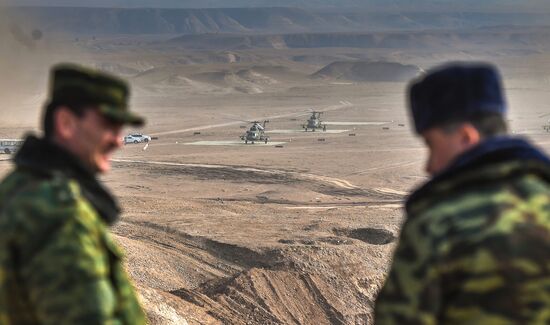 CSTO drill in Tajikistan