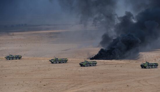 CSTO drill in Tajikistan