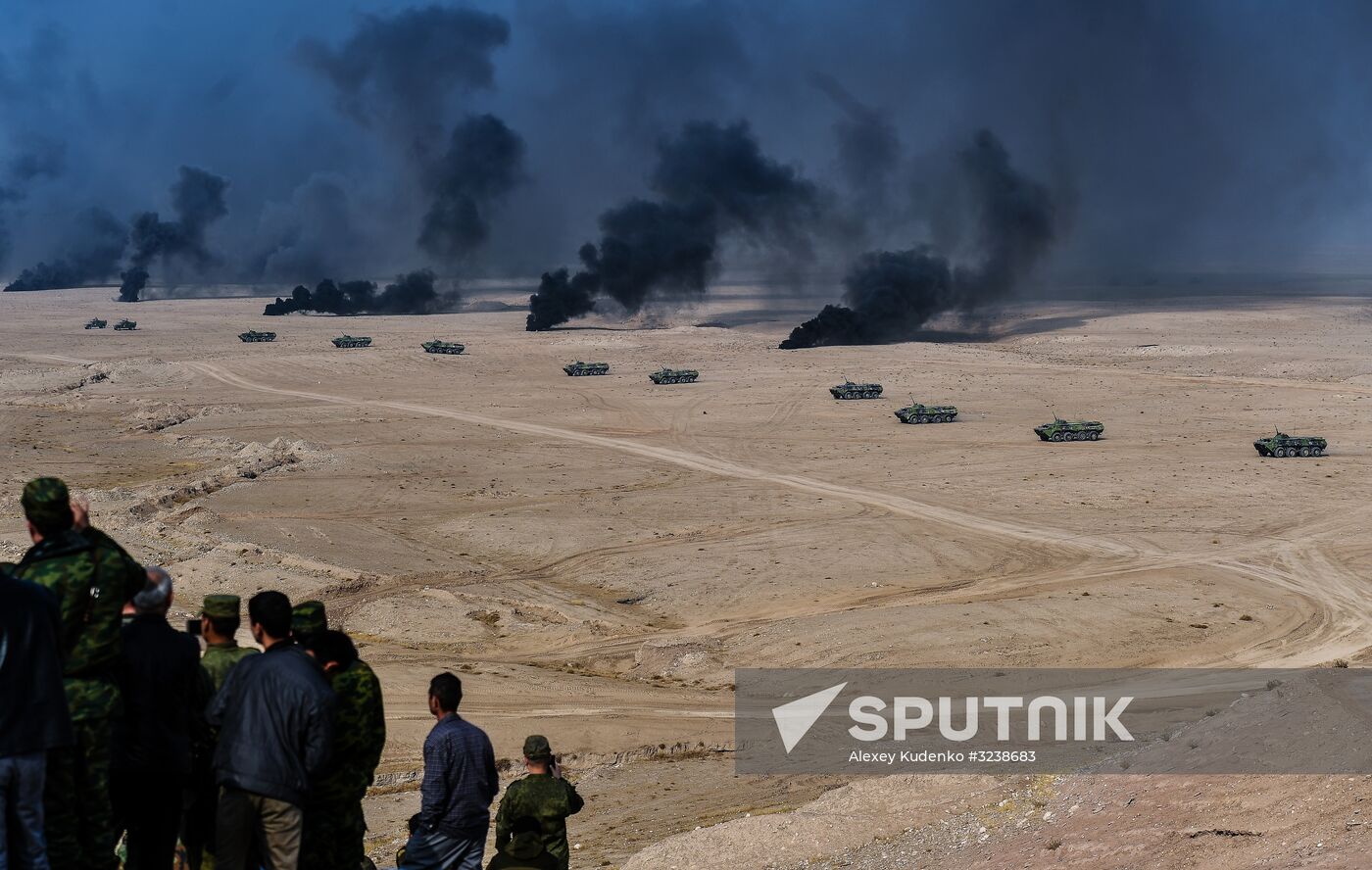 CSTO drill in Tajikistan